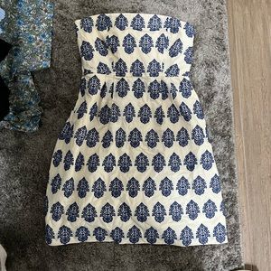 J.Crew Strapless dress